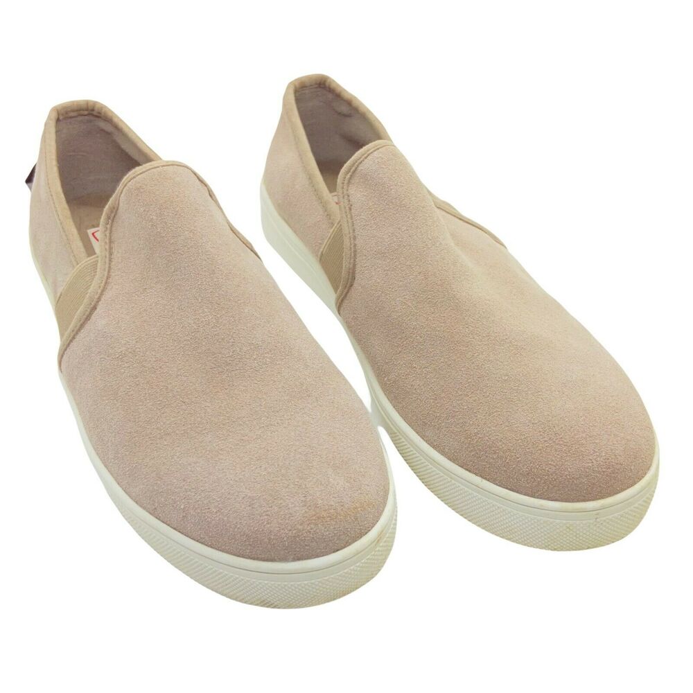 Blondo Loafer Shoes Women's Riyan B3346 Tan Suede Waterproof Slip On Size 9.5 M